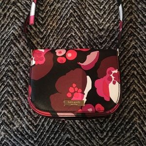 Floral Kate Spade crossbody purse